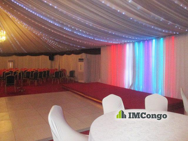Salle de fête A LOUER Kinshasa Ngaliema - Le Chapiteau LEOPOLD
